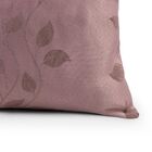 Capa Para Almofada Em Jacquard Estampado 45cm X 45cm - Rosê