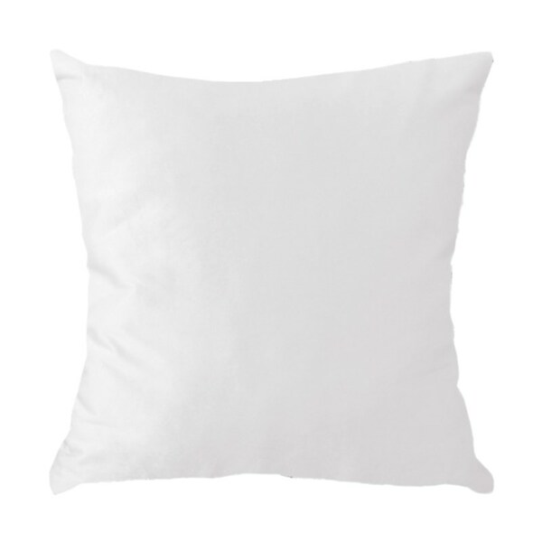 Capa Para Almofada Em Veludo Liso Quadrada 50x50 Com Enchimen