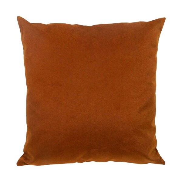 Capa Para Almofada Em Veludo Liso Quadrada 60x60 Com Enchimen