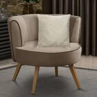 Capa Para Almofada Em Veludo Liso Quadrada Bege