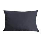 Capa Para Almofada Em Veludo Liso Retangular 60x40 Cinza Chum