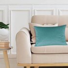 Capa Para Almofada Em Veludo Liso Retangular 60x40 Tiffany