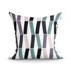 Capa Para Almofada Estampada Cinza 3 Unidades 45cm X 45cm + A