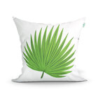 Capa Para Almofada Estampada Verde Para Sala Ou Quarto 3 Unid