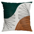 Capa Para Almofada Folhas Verdes Authentic 43 Cm X 43 Cm