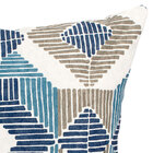 Capa Para Almofada Golden Cinza Geométrica Para Sofá 45cm X 4