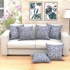 Capa Para Almofada Grande Azul 2 Unidades 60cm X 60cm Tecido