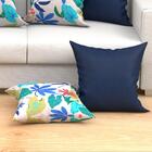 Capa Para Almofada Grande Azul E Colorida 4 Unidades 60cm X 6