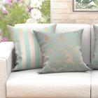 Capa Para Almofada Grande Dourada 2 Unidades 60cm X 60cm Teci