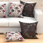 Capa Para Almofada Grande Tabaco 2 Unidades 60cm X 60cm Tecid