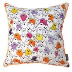 Capa Para Almofada Halloween Fantasmas Mini Grelot 43x43cm Be