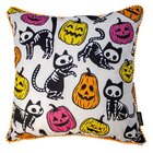 Capa Para Almofada Halloween Personagens 43x43cm Belchior Uni