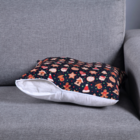 Capa Para Almofada Natalina 45cm X 45cm Com Zíper Marinho