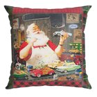 Capa Para Almofada Natalina Papai Noel Tradicional 43x43cm Be