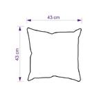 Capa Para Almofada Roma 43x43cm
