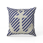 Capa Para Almofada Tecido Estampado Linha Âncora 42x42 Cm - D