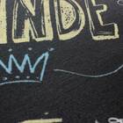 Capa Para Almofada Tecido Estampado Preto Escrito D62 - D'ros