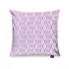 Capa Para Almofada Tecido Linho Folhas Rosa A38 - D'rossi