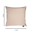 Capa Para Almofada Tecido Veludo Bege - D'rossi