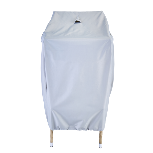 Capa para Cadeira Prisima Poliéster 105x70cm Cinza Naterial