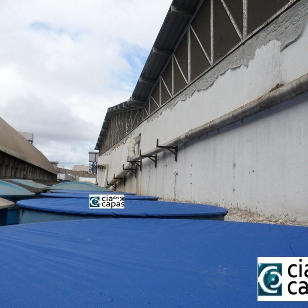 Capa Para Caixa D´agua De 5.000 Litros Em Lona