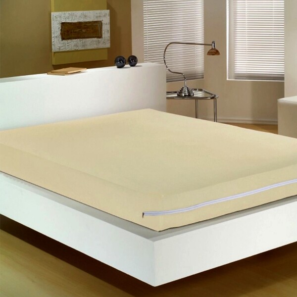 Capa Para Colchão Buettner Casal 30 Malha Com Zíper Pérola