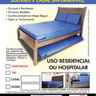 Capa Para Colchão Impermeável Casal 20 Cm De Altura