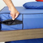 Capa Para Colchão Impermeável Casal 25 Cm De Altura