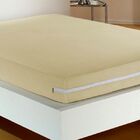 Capa Para Colchão Portallar Queen 30 Malha Com Zíper Bege