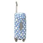 Capa Para Mala De Viagem Grande Em Elastano Com Fechamento Em