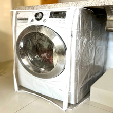 Capa para Máquina de Lavar Abertura Frontal Praticità - M - Invisível