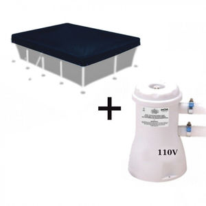 Capa Para Piscina 3000 Litros Mor 3 50 X 1 94 M Bomba Filtrante 2200 L H 110v Leroy Merlin