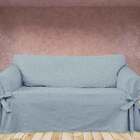 Capa Para Sofá 3 Lugares Em Jeans 100% Algodão Ecológico