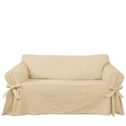 Capa Para Sofá 5 Lugares Em Gorgurão Cor Bege