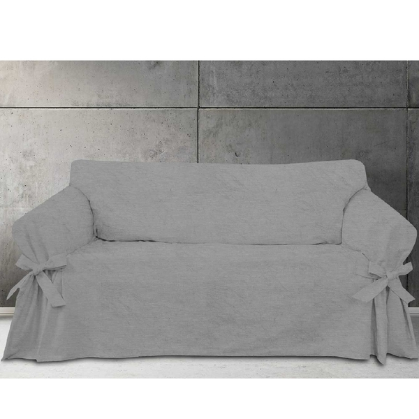 Capa Para Sofá De 3 Lugares Em Acquablock Impermeável Cor Cin