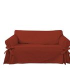 Capa Para Sofá De 3 Lugares Em Brim 100% Algodão Telha