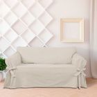 Capa para Sofá de 3 lugares em Gorgurão Crua