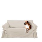 Capa para Sofá de 3 lugares em Gorgurão Crua