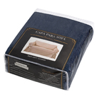 Capa Para Sofá De 4 Lugares Até 2,50m Em Jeans Marinho