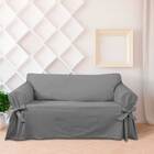 Capa Para Sofá De 5 Lugares Até 2,80m Em Brim Peletizado 100%