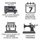 Capa Para Sofá De 5 Lugares Em Brim 100% Algodão Cor Crua