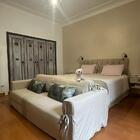 Capa Para Sofá De 5 Lugares Em Tecido Linho Natural