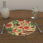 Capa Para Sousplat Acessórios Cozinha Tecido Oxford - 35x35cm