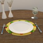 Capa Para Sousplat Cactos Tecido Oxford - 35x35cm