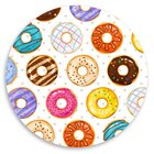 Capa Para Sousplat Donuts Coloridos Tecido Oxford - 35x35cm