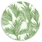 Capa Para Sousplat Folhas De Palmeira Tecido Oxford - 35x35cm