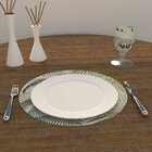 Capa Para Sousplat Folhas Palmeiras Tecido Oxford - 35x35cm