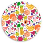 Capa Para Sousplat Frutas Tecido Oxford - 35x35cm