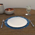 Capa Para Sousplat Mar Tecido Oxford - 35x35cm