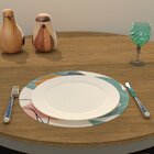 Capa Para Sousplat Tons Pastéis Tecido Oxford - 35x35cm